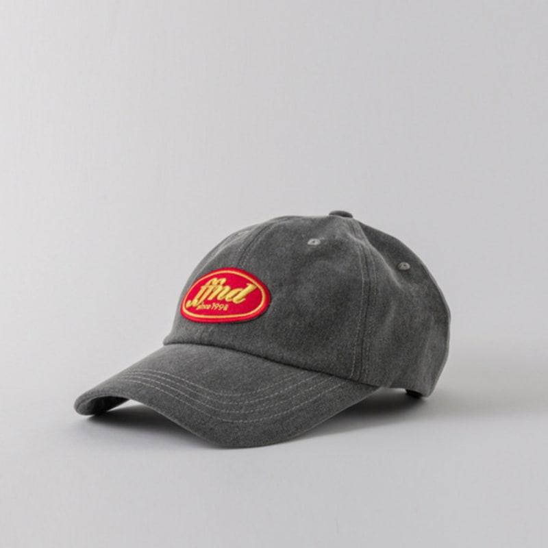 

human & cat FFOUND VINTAGE WAPPEN BALL CAP / CHARCOAL CHARCOAL