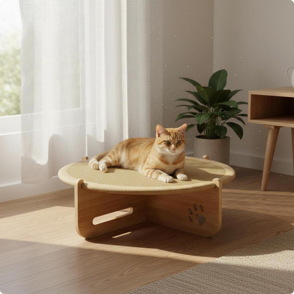 Cat Scratcher Bed Double Use Hammock Breathable Small Dog Sleeping Mat