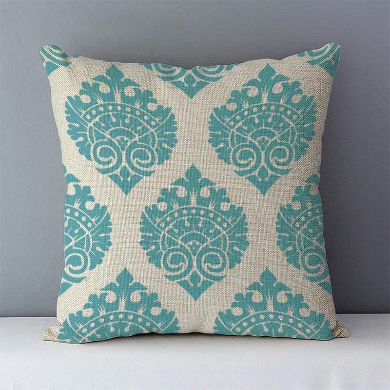 Selected Cozy Cushion Cover Home Decorative Pillow For Sofa Couch Seat Back Cushions Xcm Geometric Printed Fundas De Cojines
