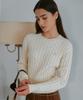 ROLAROLA Color Line Cable Knit Ivory