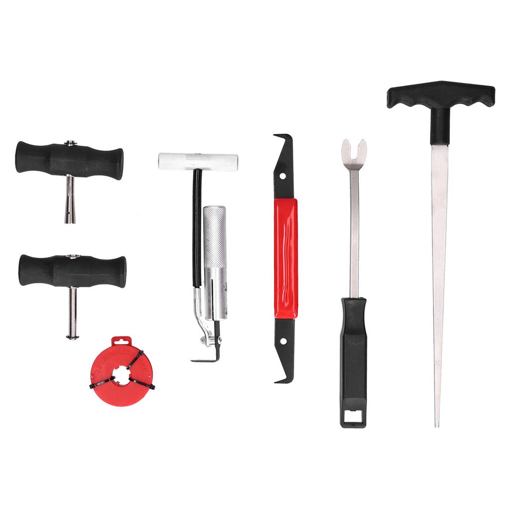 7pcs Windshield Remover Kit Adhesive Cutter Wind Glass Removal Tools for Car Light Trucks