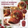 Baseball for Men Women, Retro Curved Christmas Digital Print, Vintage