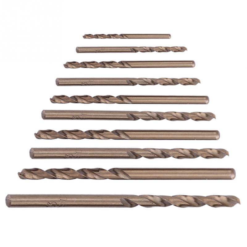 M35 Cobalt Drill Bit Set HSS-CO Drills Set 1.0-.0MM for Drilling On Stainless Steel