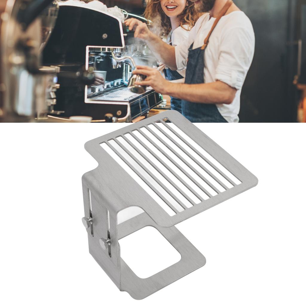 Kaffeemaschinen-Waagenständer Edelstahl Höhe Starker Wiegeständer