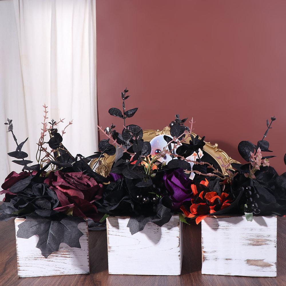 Real Touch Desktop Artificial Flowers Beautiful Fake Silk Flowers  Photography Props
