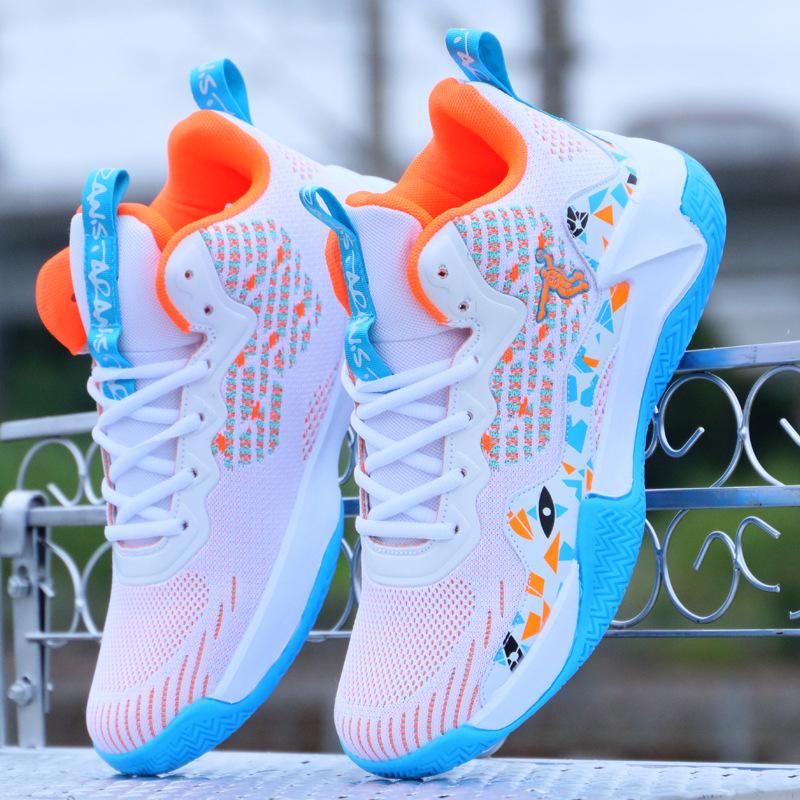 High-top Basketball Shoes Men's Shoes Summer New Breathable Men's