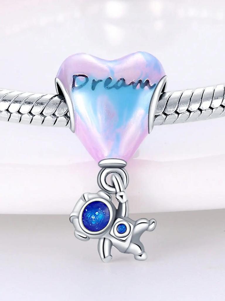 Charm Copper Colors Starry Sky Moon Bead For Original Bracelet Diy Beads Charms Jewellery Making Gift For Women Styfne