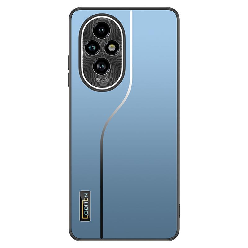 Pro Honor 200 5G Pouzdro PC+TPU Nárazuvzdorný Kryt na Telefon s Kovovým Krytem Objektivu