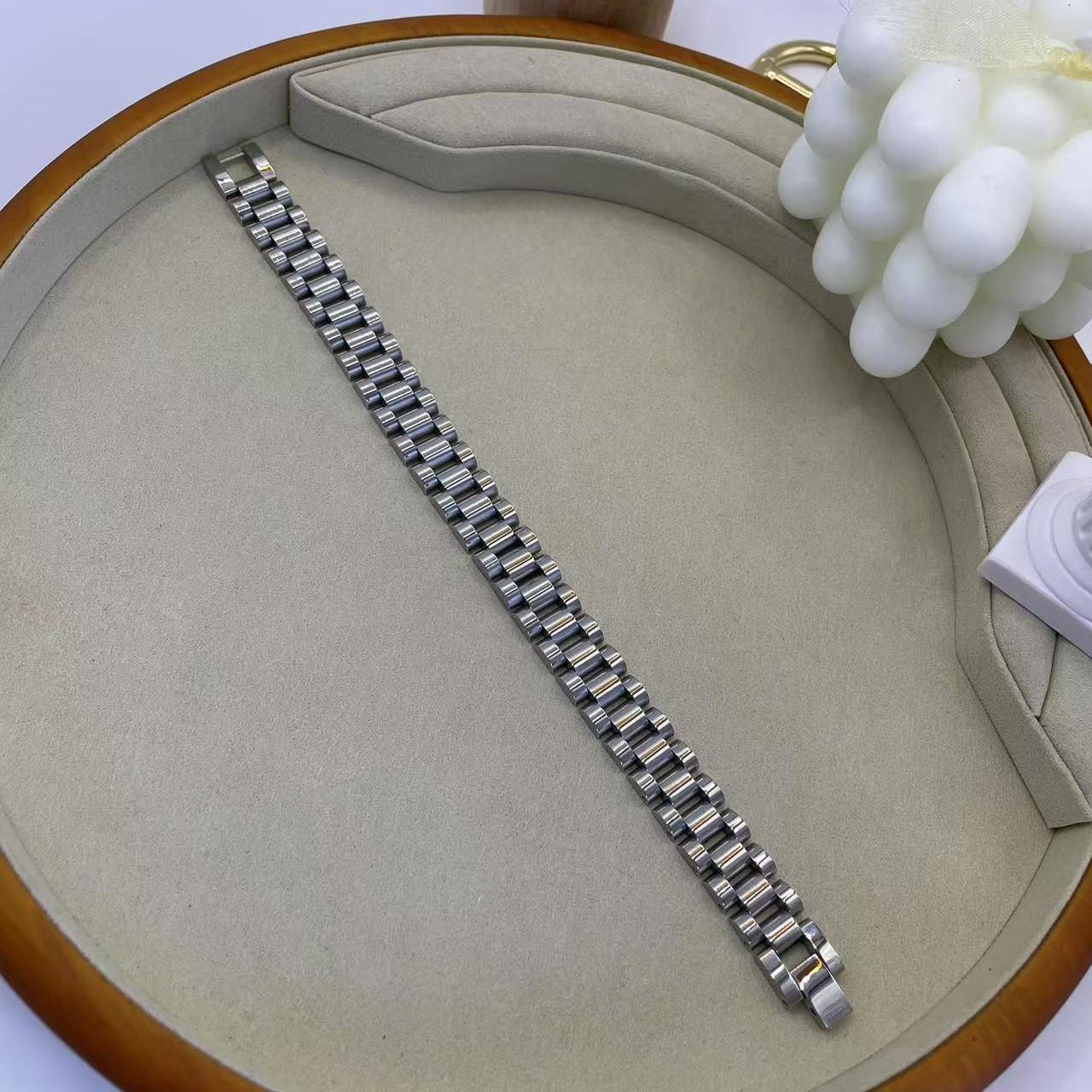 Модный Хип-Хоп Стальной Браслет-Цепь: Европейский и американский стиль