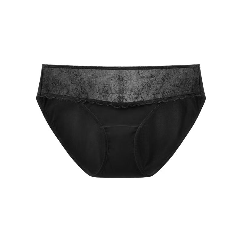 Женские кружевные бесшовные трусы-слипы Bannei 503A M