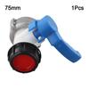 IBC-Adapterventil 75mm Absperrventil Auslassventil Für IBC-Behälter Wassertank Outdoor Gartenbewässerung Ausrüstung Ersatzteile