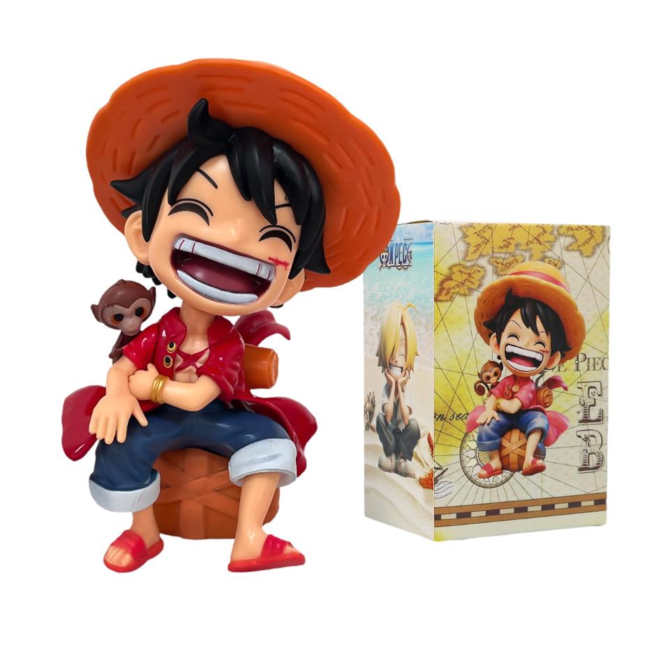 Hot 12-15cm Anime ONE PIECE 6pcs Set Monkey D Luffy Roronoa Zoro Action Figure Movie Model Toy Birthday Christmas Gift