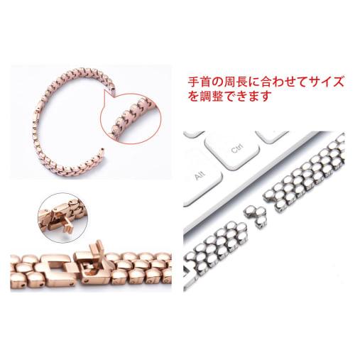 YFS Watch Band, Stainless Steel Strap, Replacement Strap for Women, Durable, with Adjustment Tool, 6 Sizes: 6mm, 8mm, 10mm, 12mm, 14mm, 16mm, Silver,