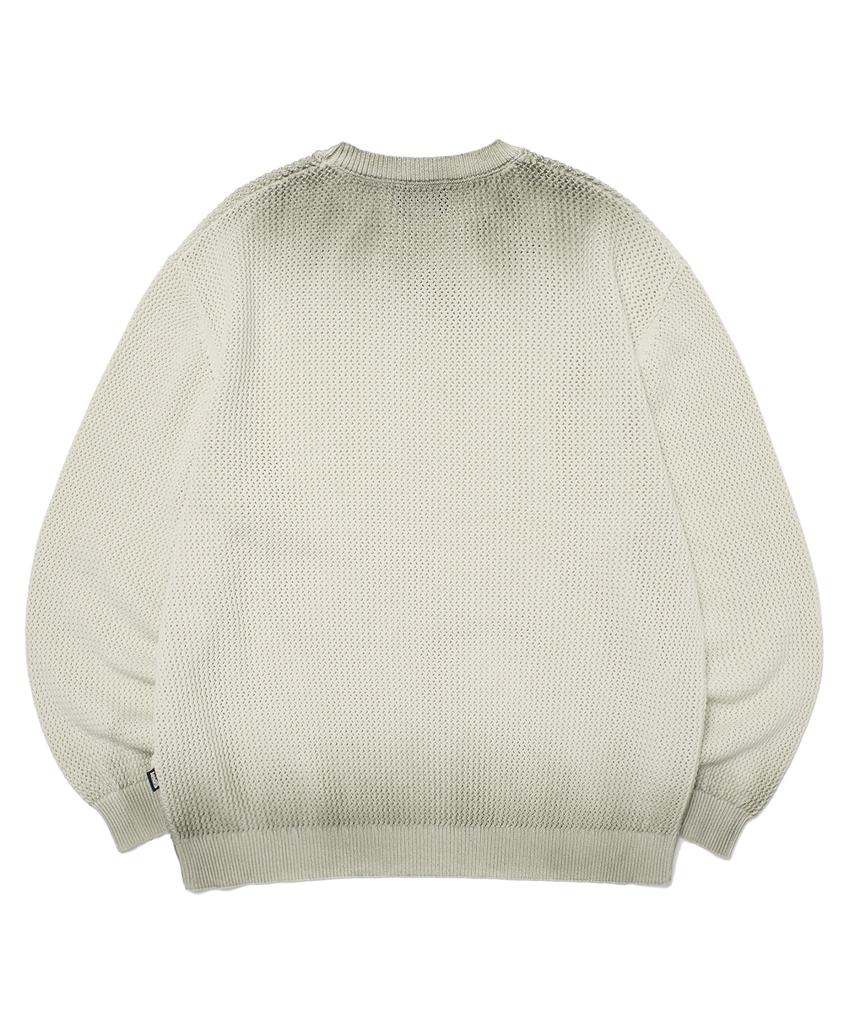 WKNDRS Spray Knit Sweater (Ivory)