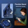 For Apple iPad Mini (2024) 360° Rotating Grip Heavy Duty Protection Stand TPU+PC 3in1 Anti-knock Shockproof Tablets PC Case