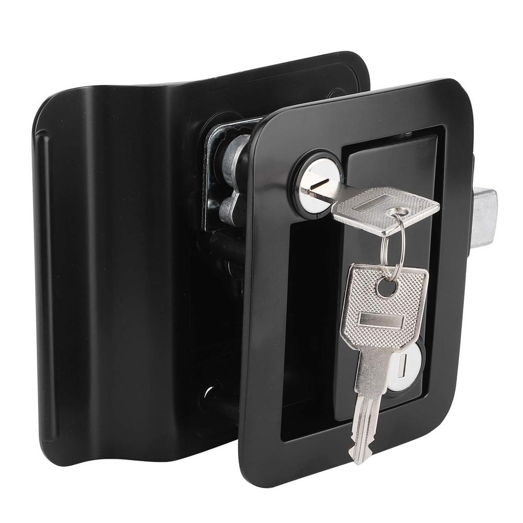 KIMISS RV Travel Trailer Entry Door Lock with Paddle Deadbolt, RV Door Lock Entry
