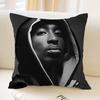Rapper 2Pac Tupac Amaru Shakur Cushion Cover Decorative Pillow Sofa Home Decor Case Pillow Cases