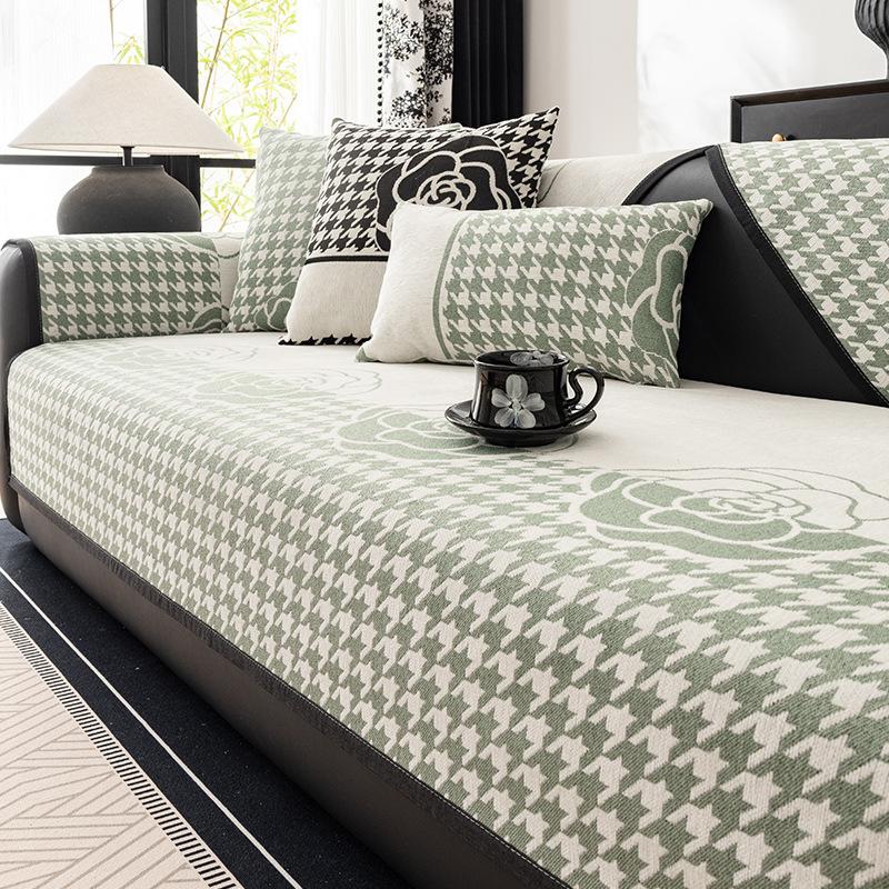 

Подушка для дивана Four Seasons Universal Light Luxury High Sense Non-Slip Подушка Чехол для дивана из шенилловой ткани 70-70