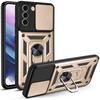 For Samsung S21 Case Galaxy S21 Plus Cover Galaxy S21+ 5G Magnetic Ring Holder Armor Phone Case Slide Camera Protect Back Cover