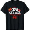 It's Crab O'Clock Somewhere, Funny Crab Tee Cotton Men T Shirt S