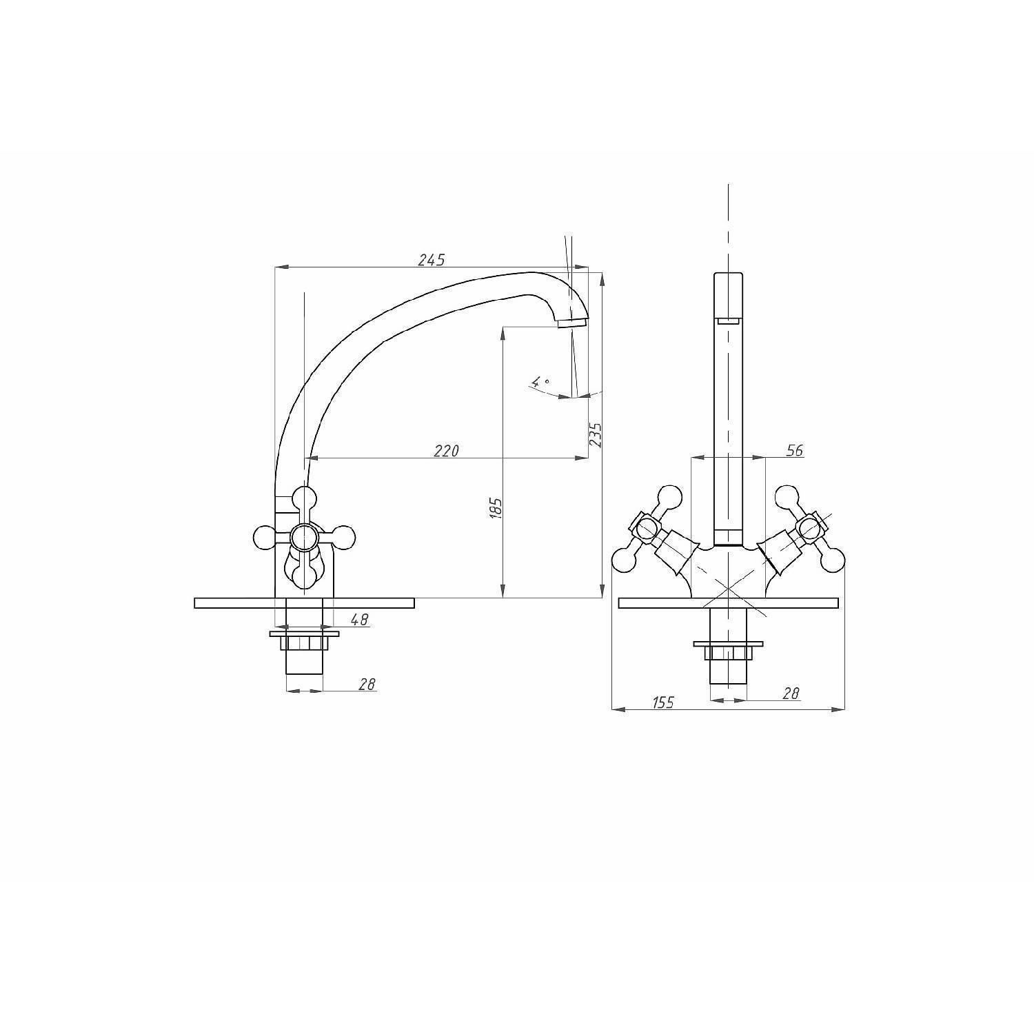 

Kitchen Faucet Fauzt Fzs-293-32