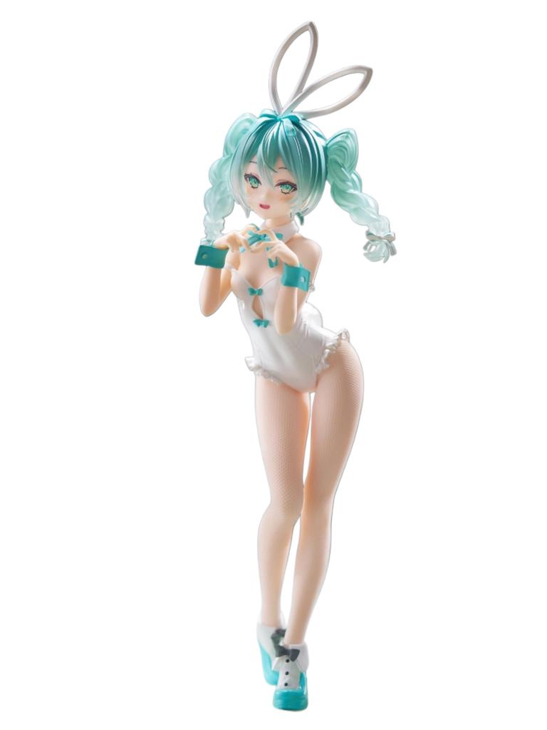Hatsune Miku BiCute Bunneis Figure WHITE -ruru.do ver.-