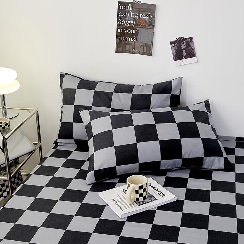 1 stk Sengesett Enkeltstørrelse Laken Dobbel Sengeteppe for Hjem Sengetøy 90/120/150/180/200 Sengesett Sabana (Ingen putevar)