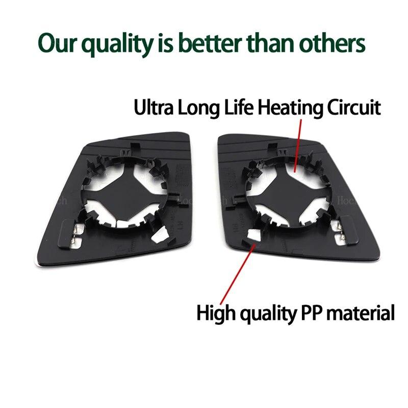 Left Right Wing Mirror Glass Heated Driver Passenger Side For Mercedes-Benz GL ML GLE Class W164 W166 C292 Accessories