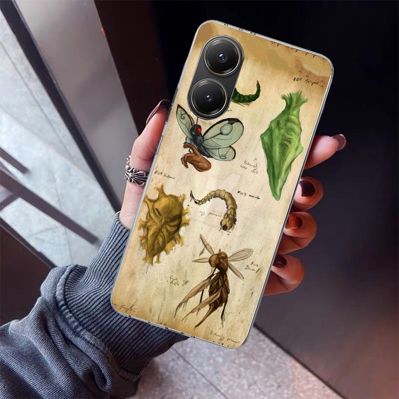 Bugs Bees Scientific Decomposition Phone Case For Xiaomi Poco X7 X6 X5 Pro F7 Ultra Redmi 15C 15 13 13C 12 12C 10 10A 10C 9 9A 9