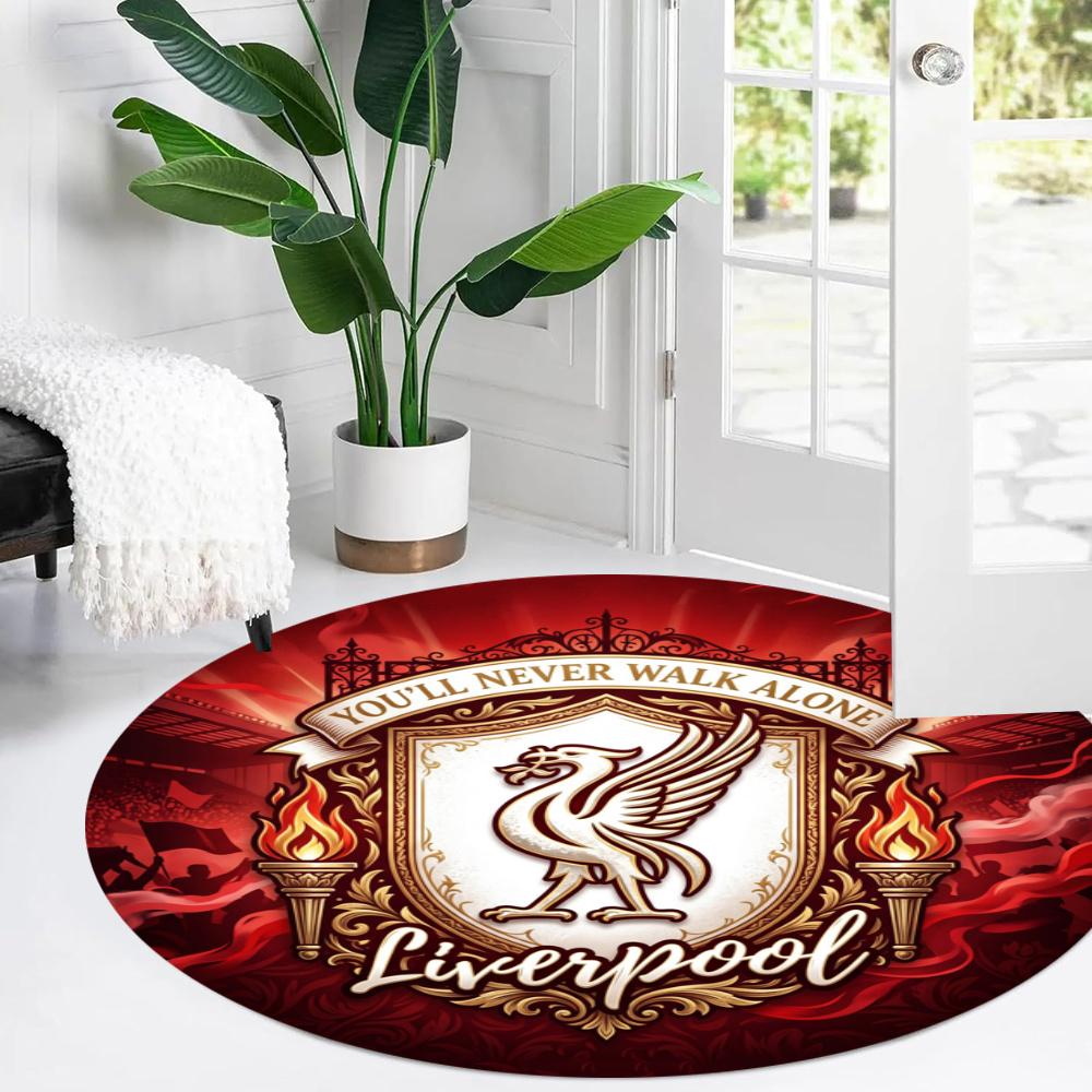 Liverpool Football Club Floor Mat Design For Hallway Decorate Room Foyer Kitchen Antislip Carpet Decorate Offices