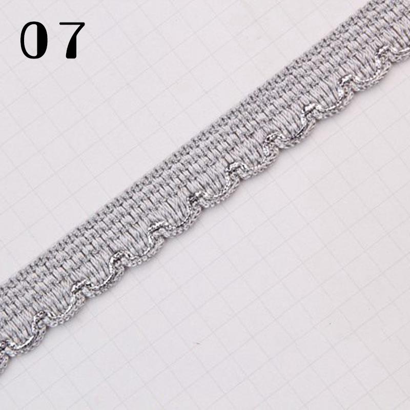 

11.5m Handmade Tassel Lace Trim Edge Curtain Sofa Furniture 2cm Braided Lace Ribbon Diy Upholstery Home Decor Accessories 11.5M