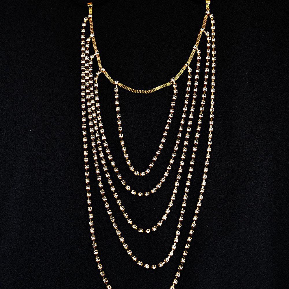 European And American Popular Jewelry Sexy Flash Diamond Full Diamond Leg Chain Versatile Legchain Fringed Chain European And American Flash Diamond
