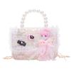 Girls' Pearl Handbag Princess Shoulder Bag Chain Children's Bag