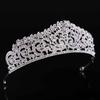 Zinc Zinc Alloy Princess Crown Baroque Crown Hair Accessory Luxury Rhinestone Tiara  Wedding