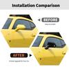 Carbon Fiber Exterior Rearview Mirror Cover For Chevy Camaro 2016+ Accessories