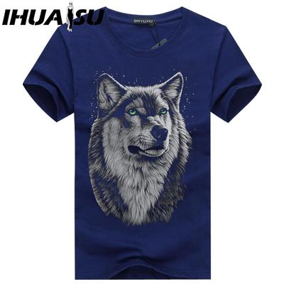 Cotton Short Sleeve T-shirt Men's Fashion Loose Half Sleeve Shirt Printed Compassionate Shirt