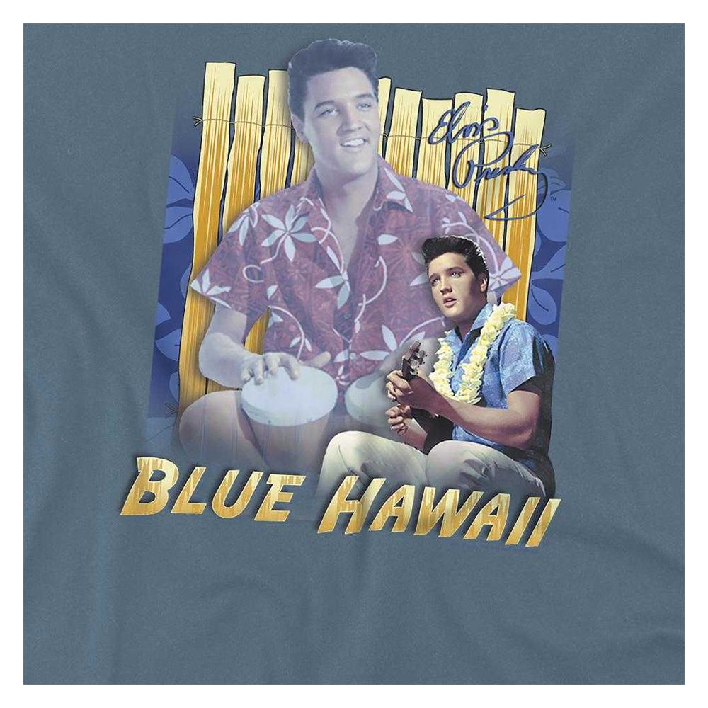 Elvis Presley Unisex Adult Blue Hawaii T-Shirt