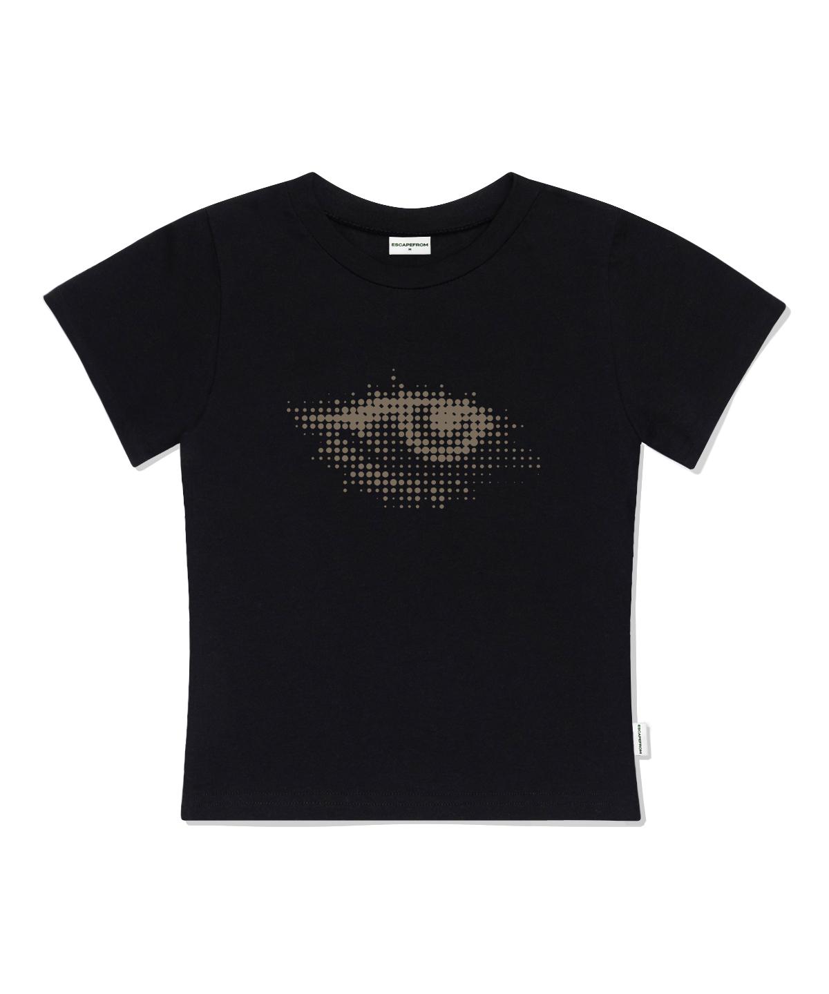 Escape From One-Eyed Print Slim Fit Short Sleeve T-Shirt Black L
