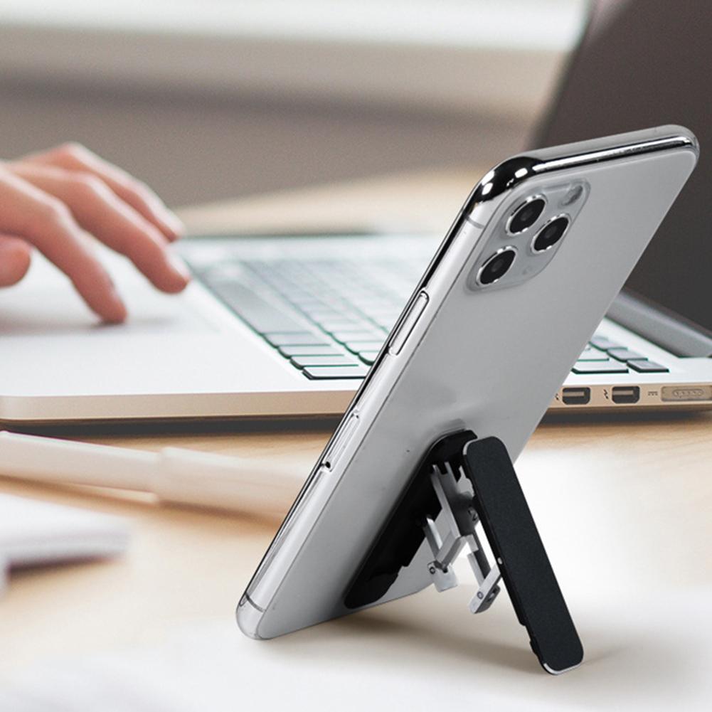 Universal Smartphone Metal Kickstand Mini Metal Folding Mobile Phone Holder Stand Suitable For Most Cell Phone