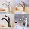Basin Faucet Bathroom Single lever Hot and Cold Chrome Classical Mixer Tap Faucet Solid Brass Basin Lavtory Faucet