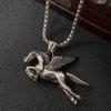 Stainless Steel Plated Creative DIY Jewelry Accessories Horse Pendant