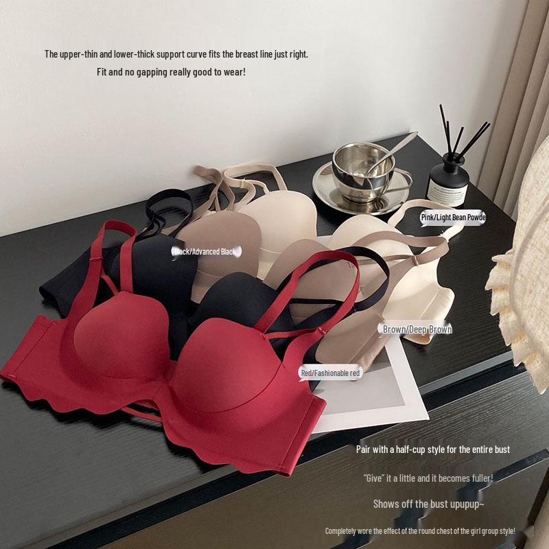 חזייה תחרה חלולה ללא תפרים 2023: מעצים חזה קטן עם תמיכת קאפ