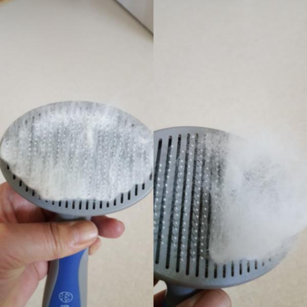 Happy Dog Pet One-Touch Brush, Blue, 1 Piece, Korean Pet Shampoo