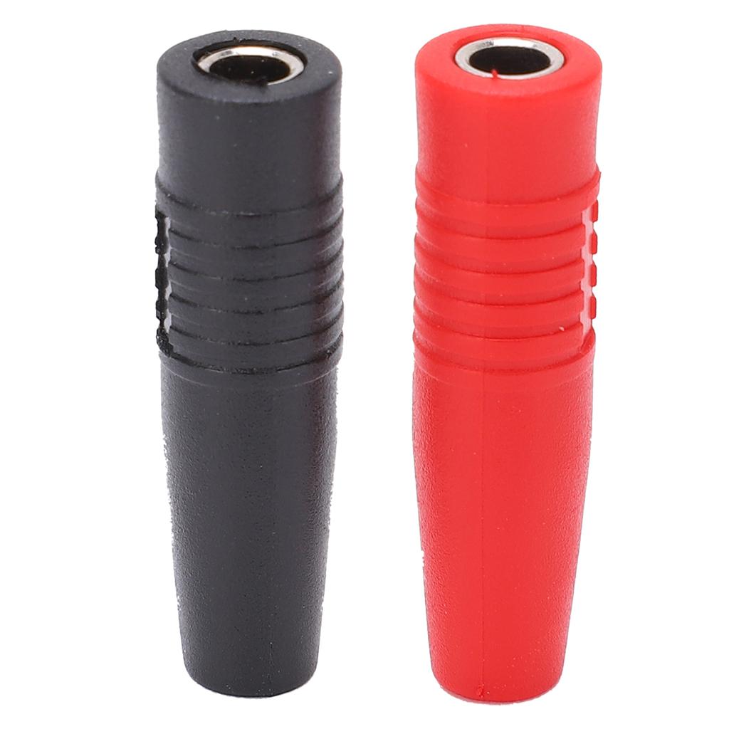 U48 4mm żeński wtyk bananowy gniazdo typu jack DIY złącza kablowe adaptery do testowania elektrycznego