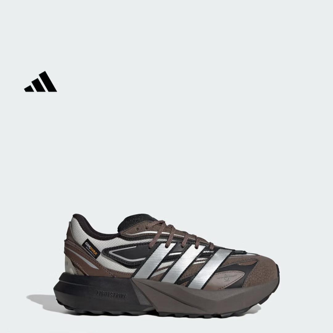 Adidas LIGHTBLAZE ATR Stabilizing Cushioned Elastic Backing Running Shoes for Women - Adidas JP7771 36 коричневый