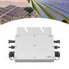Сонячний мікроінвертор для мережевого підключення, вихідна потужність 700 Вт, водонепроникність IP65, корпус з алюмінієвого сплаву, високоефективне перетворення енергії