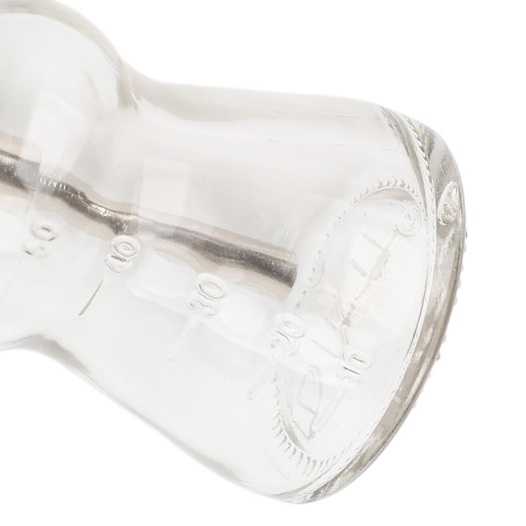 60ml Nail Polish Remover Pump Empty Dispenser Glass Bottle Copper Core Design Portable Makeup Remover Pump Dispensers