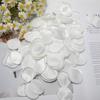 30/50/100pcs White Silk Rose Petals Rose Homme Decor Artificial Rose Flowers  Aisle Runners
