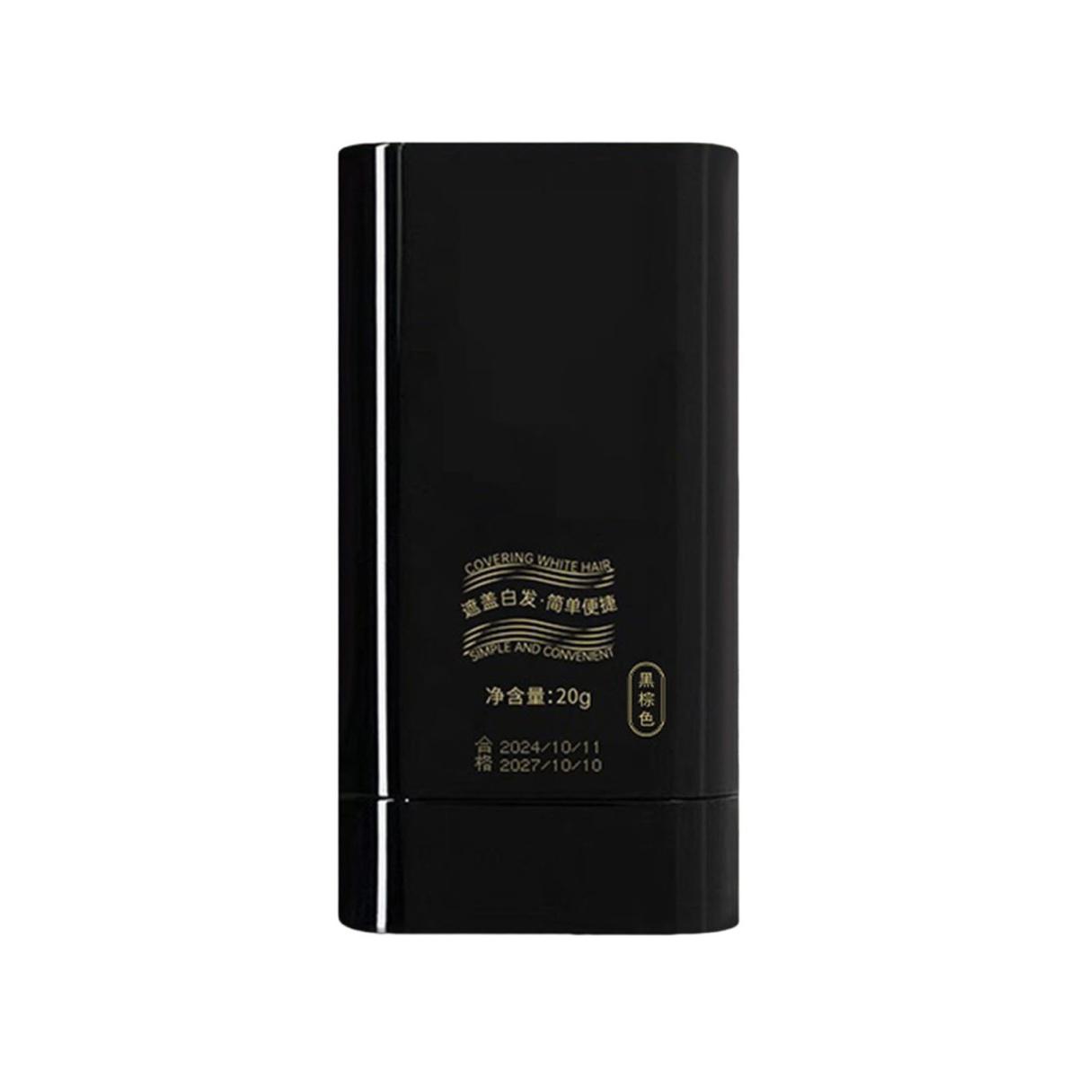 

20 г 2-в-1 расческа для окрашивания волос, водостойкая, устойчивая к поту, одноразовая кисть для подкрашивания волос, временная коричневая черная краска для волос темно-коричневого