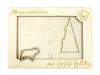 Bulldog, English Bulldog, British Bulldog - Photo Frame, Engraved Wooden Frame, a Lovely Gadget for the Dog Lover by